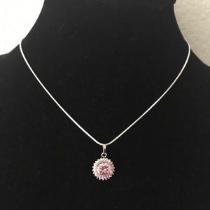 Pink Ice Necklace